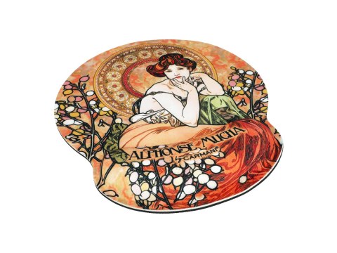 Podkładka pod myszkę z poduszką na nadgarstek - A. Mucha, Kamienie Szlachetne