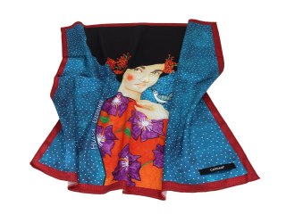 Apaszka Szal ze szlachetnej tkaniny - H. Ozdemir, All my love is all I've got (CARMANI)