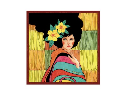 Apaszka Szal ze szlachetnej tkaniny - H. Ozdemir, Tell me something I donłt already know (CARMANI)