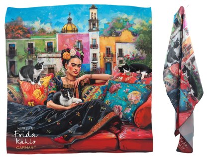 Apaszka - Inspirowana malarstwem F. Kahlo (CARMANI)