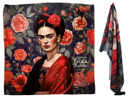 Apaszka - Inspirowana malarstwem F. Kahlo (CARMANI)