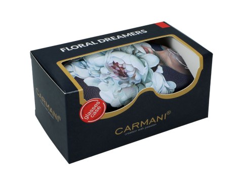 Etui na okulary - V. Preston, Kwiaty na głowie (CARMANI)