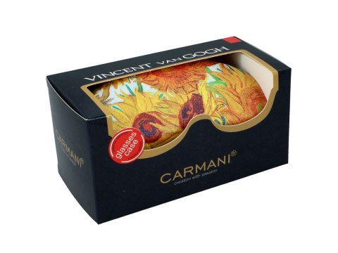 Etui na okulary - V. van Gogh, Słoneczniki (CARMANI)