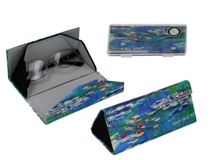 Etui na okulary, składane - C. Monet, Nenufary (CARMANI)