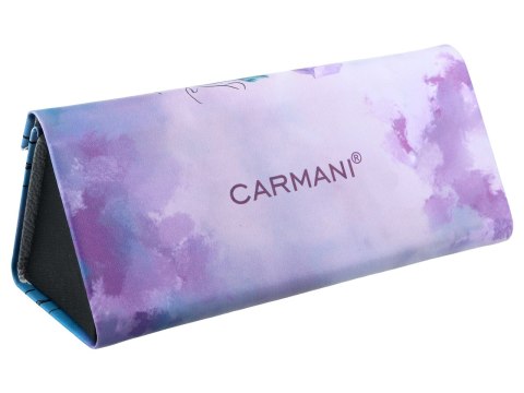 Etui na okulary, składane - Dekoracja kwiatowa (CARMANI)