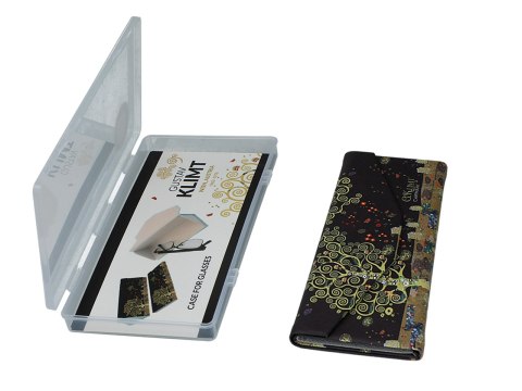 Etui na okulary, składane - G. Klimt, Drzewo życia (CARMANI)