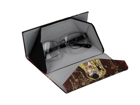 Etui na okulary, składane - G. Klimt, Pocałunek (CARMANI)