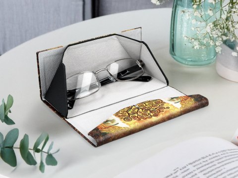 Etui na okulary, składane - G. Klimt, Złote łzy (CARMANI)