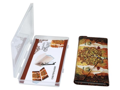 Etui na okulary, składane - G. Klimt, Złote łzy (CARMANI)