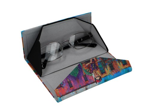 Etui na okulary, składane - inspirowane malarstwem F. Kahlo (CARMANI)