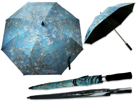 Parasol automatyczny - V. van Gogh, Kwitnący Migdałowiec (CARMANI)
