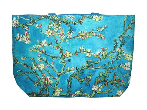 Torba na ramię elegancka, artystyczna - V. van Gogh, Kwitnący Migdałowiec (CARMANI)