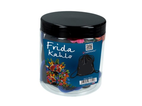 Worek na plecy z kieszenią w tubie - F. Kahlo (CARMANI)