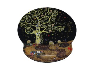 Podkładka pod myszkę z poduszką na nadgarstek - G. Klimt, Drzewo życia