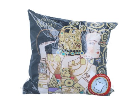 Poduszka z wypełnieniem/suwak - G. Klimt, Oczekiwanie, Drzewo życia (CARMANI)