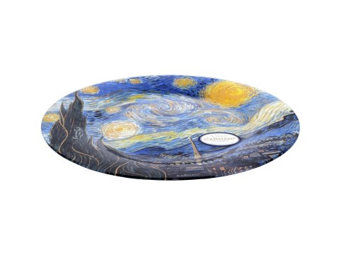 Talerz dekoracyjny z łopatką - Van Gogh, Gwiaździsta Noc