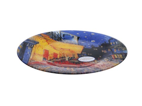 Talerz dekoracyjny z łopatką - Van Gogh, Taras Kawiarni w nocy