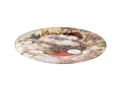 Talerz dekoracyjny z łopatką - Van Gogh, Wazon z różami