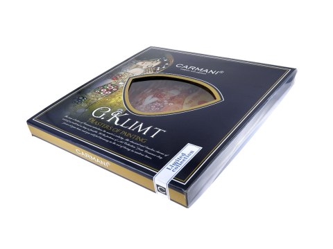 Talerz dekoracyjny z łopatką - G. Klimt, Pocałunek