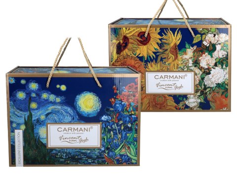 Filiżanka duża PREMIUM - Van Gogh, Kwitnący Migdałowiec - Porcelana w eleganckim kuferku