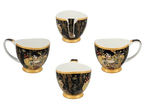Filiżanka espresso PREMIUM - Klimt, Adela - Porcelana w eleganckim kuferku