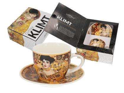 Filiżanka espresso - Klimt, Adela - Porcelana w eleganckim pudełku