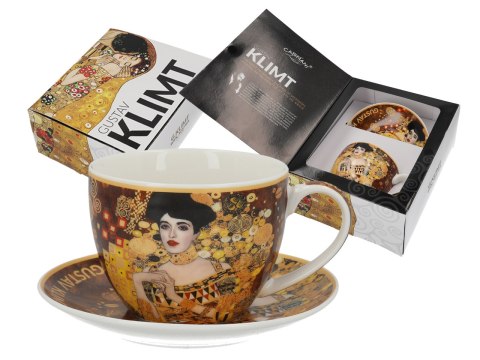 Filiżanka duża - Klimt, Adela - Porcelana w eleganckim pudełku