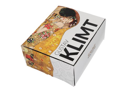 Filiżanka duża - Klimt, Pocałunek - Porcelana w eleganckim pudełku