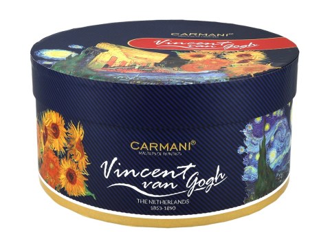 Filiżanka duża - Van Gogh, Kwitnący Migdałowiec - Porcelana w okrągłym pudełku