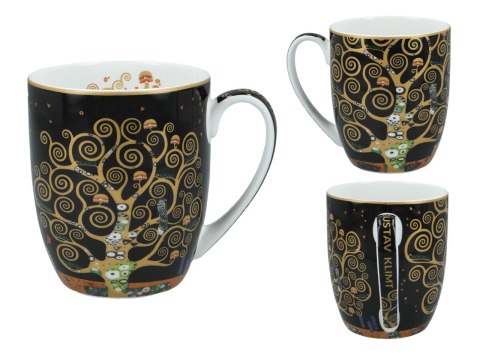 Kubek w pięknym pudełku - Klimt, Drzewo życia