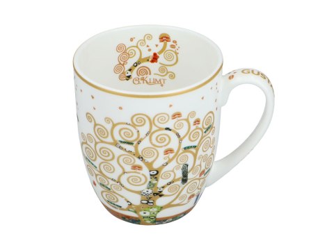 Kubek w pięknym pudełku - Klimt, Drzewo życia