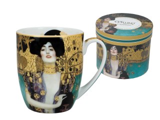 Kubek w pięknym pudełku - Klimt, Judyta