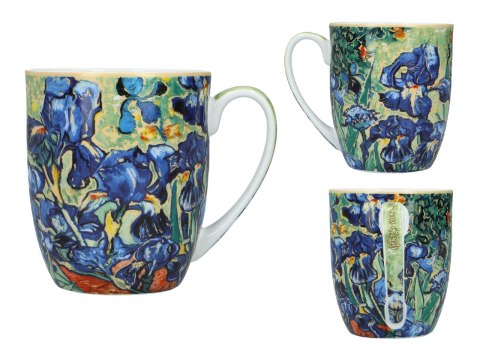 Kubek w pięknym pudełku - Van Gogh, Irysy