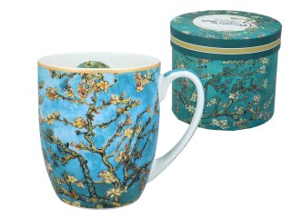 Kubek w pięknym pudełku - Van Gogh, Migdałowiec