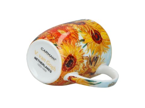 Kubek w pięknym pudełku - Van Gogh, Słoneczniki