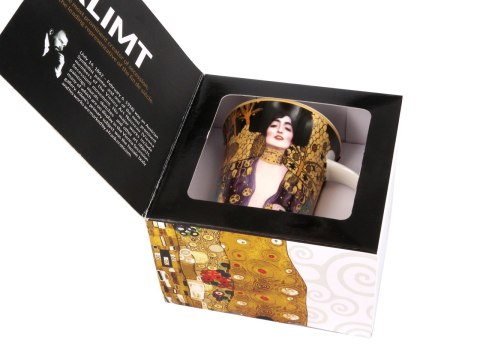 Kubek - Klimt, Judyta - Porcelana w eleganckim pudełku