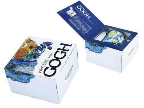 Kubek - Van Gogh, Gwiaździsta noc - Porcelana w eleganckim pudełku