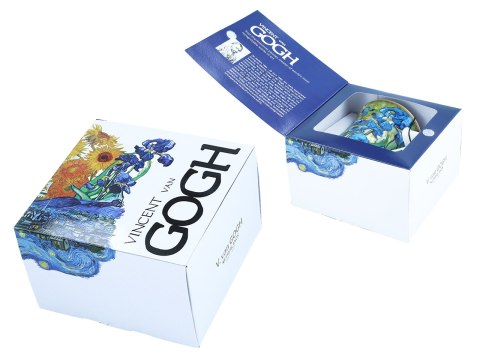 Kubek - Van Gogh, Irysy - Porcelana w eleganckim pudełku