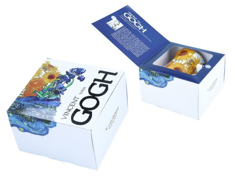 Kubek - Van Gogh, Słoneczniki - Porcelana w eleganckim pudełku