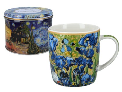 Kubek premium w puszce Van Gogh - Irysy