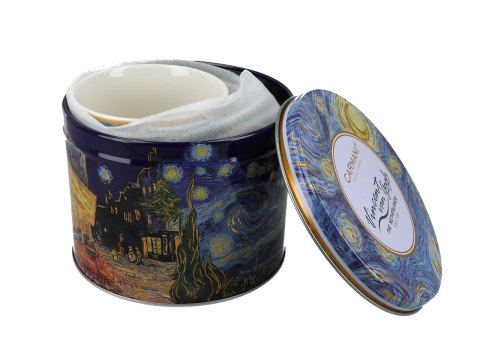 Kubek premium w puszce Van Gogh - Kwitnący Migdałowiec