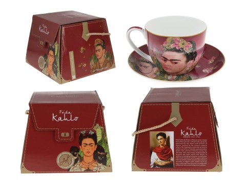 Filiżanka śniadaniowa - F. Kahlo, autoportret (CARMANI)