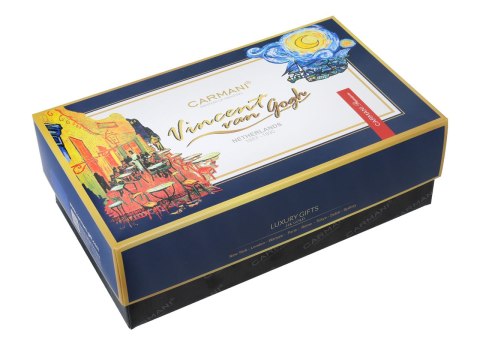 Komplet 2 szklanek premium - V. Van Gogh. Gwiaździsta Noc + Taras kawiarni w nocy (CARMANI)