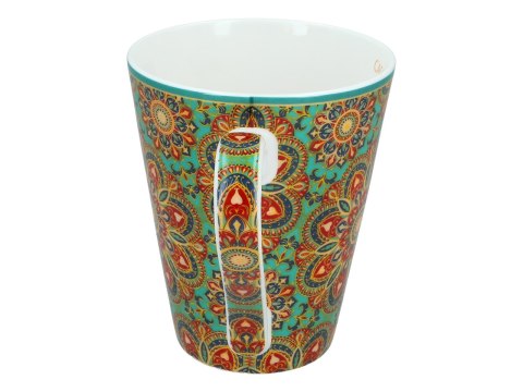 Kubek PREMIUM w kuferku MAROKAŃSKI STYL - porcelana