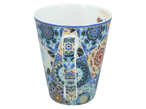 Kubek PREMIUM w kuferku MAROKAŃSKI STYL - porcelana